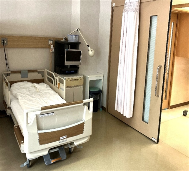 4人部屋のベッド