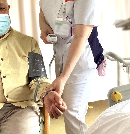 バイタルサインの確認